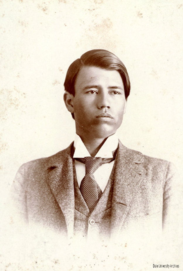 Joseph Maytubby from the Chickasaw nation, first Native American student to graduate from Trinity College